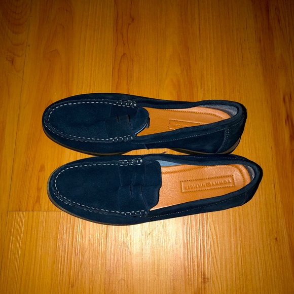 Tommy Hilfiger Classic Suede Slip-On Driving Shoe/Loafer - Picture 1 of 5